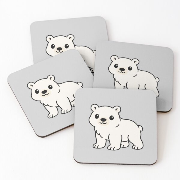 Item preview, Cute Cartoon Polar Bear designed and sold by WildlifeDoodle.