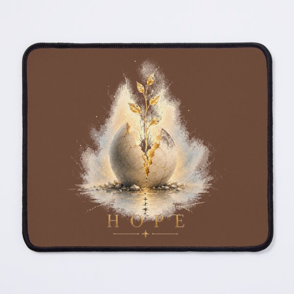 Item preview, Hope - Golden Botanical Emotion Art designed and sold by PrintGo26.