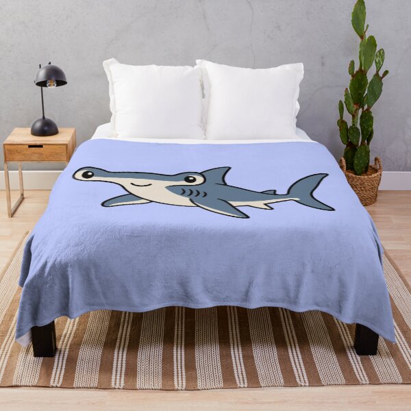 Item preview, Cute Cartoon Hammerhead Shark designed and sold by WildlifeDoodle.