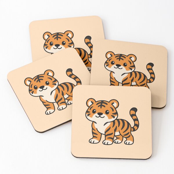 Item preview, Cute Cartoon Tiger designed and sold by WildlifeDoodle.