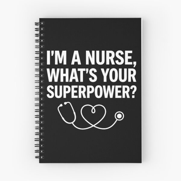 Item preview, I'm A Nurse Superpower Funny Quote designed and sold by KarimXart.