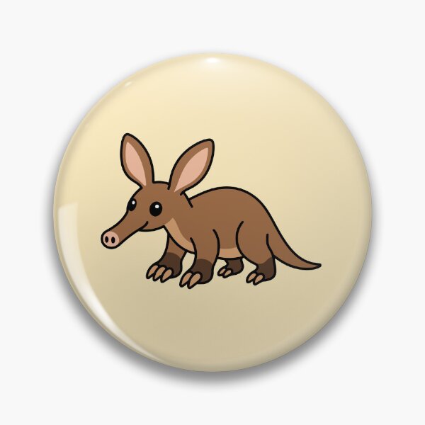 Item preview, Cute Cartoon Aardvark designed and sold by WildlifeDoodle.