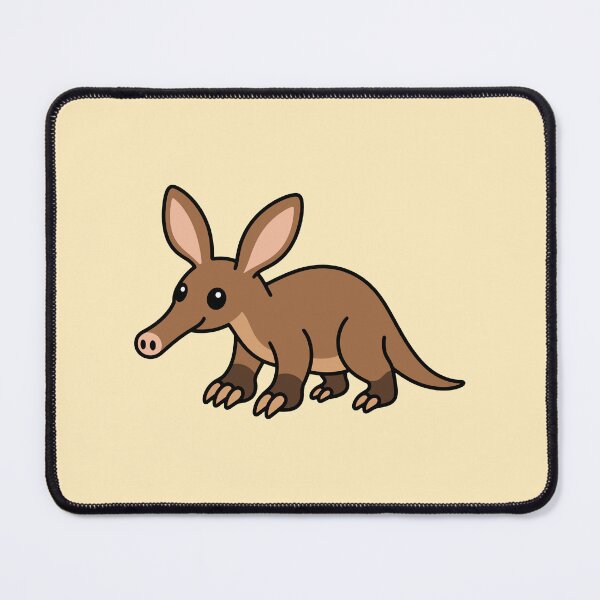 Item preview, Cute Cartoon Aardvark designed and sold by WildlifeDoodle.