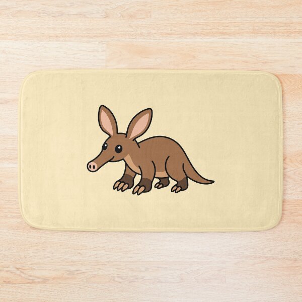 Item preview, Cute Cartoon Aardvark designed and sold by WildlifeDoodle.