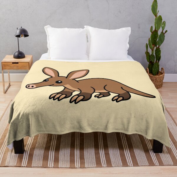 Item preview, Cute Cartoon Aardvark designed and sold by WildlifeDoodle.