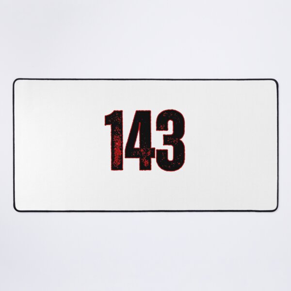 Item preview, 143 – I Love You Number Code | Romantic Love Message designed and sold by 22k Lab Studio.