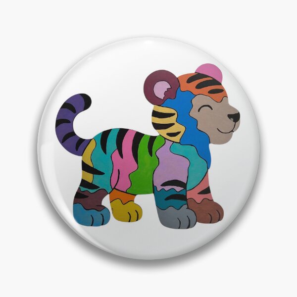 Item preview, Abstract Tiger Cub Art Piece designed and sold by Bdbear10.