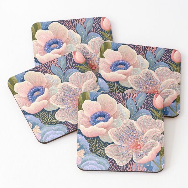 Item preview, Coral Fleurs designed and sold by scicilysimonee.