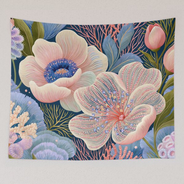 Item preview, Coral Fleurs designed and sold by scicilysimonee.