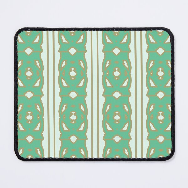 Item preview, Mint Green and Sage Geometric Pattern designed and sold by Larter-designs.