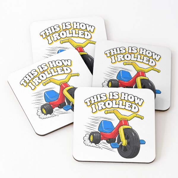 Item preview, This Is How I Rolled Big Wheel Shirt designed and sold by CerealBoxInk.