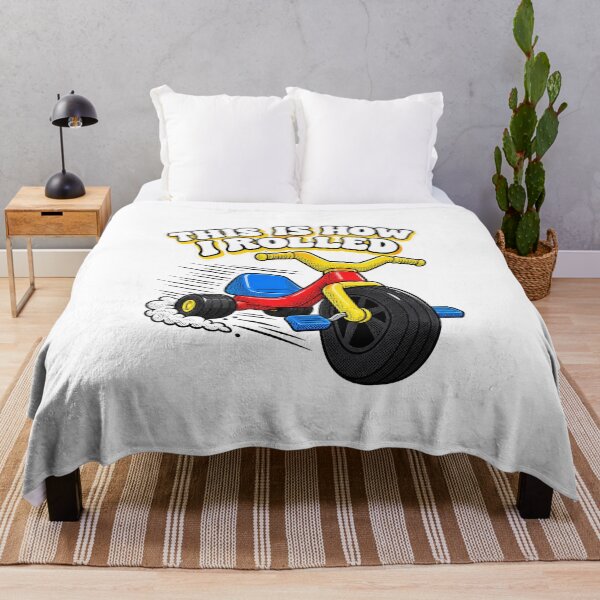 Item preview, This Is How I Rolled Big Wheel Shirt designed and sold by CerealBoxInk.