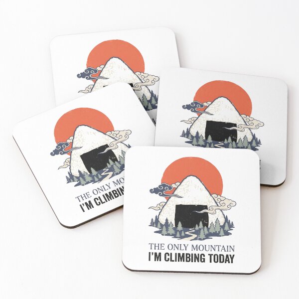 Item preview, Mount Onigiri - The Only Mountain I'm Climbing Today Funny Japanese Rice Ball designed and sold by Gentle Glitch.