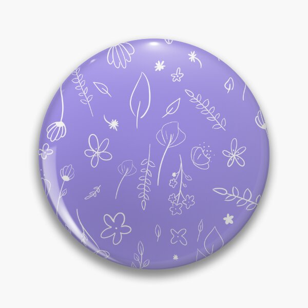 Item preview, Periwinkle Purple Flowers, Floral Pattern designed and sold by VODkmw.