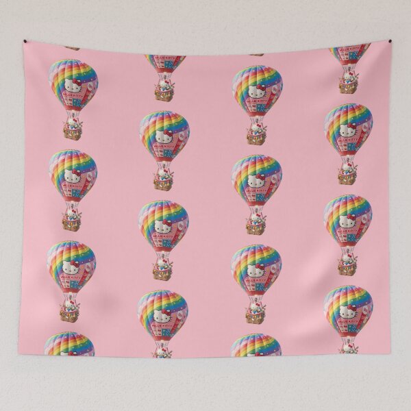 Item preview, Hello Kitty is Flying in a Hot Air Balloon designed and sold by myfavoritegifts.