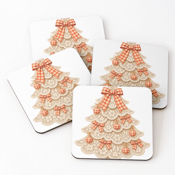 Item preview, Vintage Lace Christmas Tree Design designed and sold by ZAKE-store.