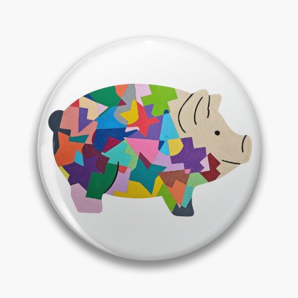 Item preview, Abstract Pig Art Piece designed and sold by Bdbear10.