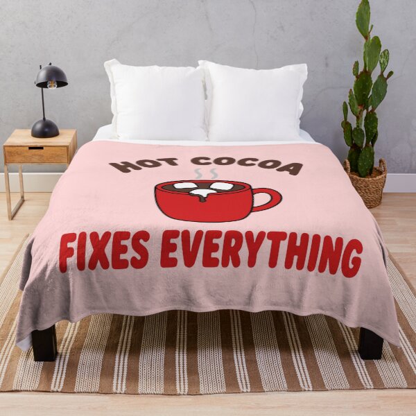 Item preview, Hot Cocoa Fixes Everything Cozy Winter Mug designed and sold by fadilow.