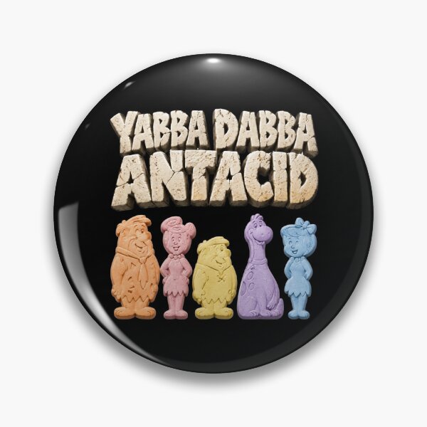 Artikelvorschau, Yabba Dabba Antazida lustiges Sodbrennen-Shirt entworfen und verkauft von CerealBoxInk.