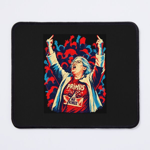 Item preview, Primus No Kings Aunt Sue Middle Finger At Trump Rally designed and sold by erozzz.