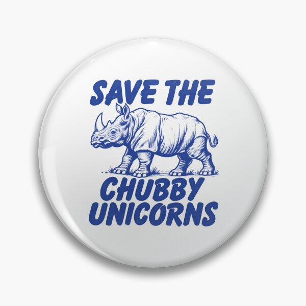 Item preview, Save the Chubby Unicorns Rhino designed and sold by emilydabblese.
