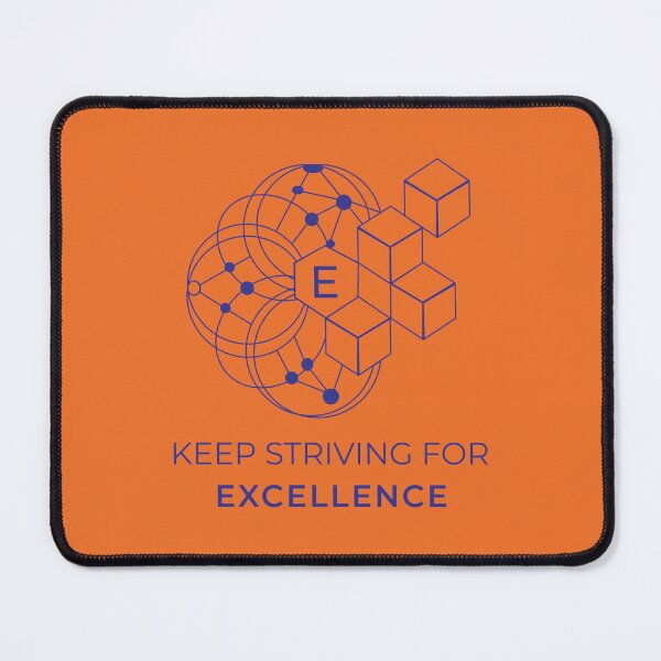 Item preview, Abstract Excellence Geometric Growth and Knowledge - Dark Blue Edition designed and sold by Esokni.