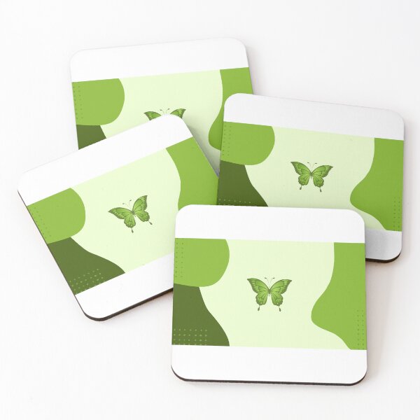 Item preview, Green Butterfly Aesthetic / Minimalist Green Butterfly designed and sold by X-Kito-2810-X.