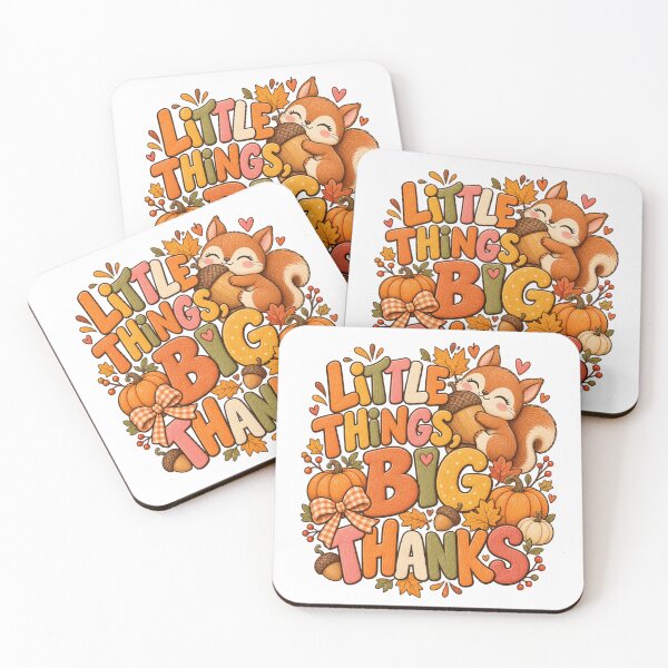 Item preview, Little Things Big Thanks Design, Thanksgiving Fall Sublimation designed and sold by ZAKE-store.