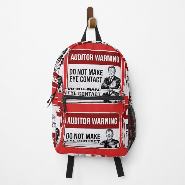 Item preview, Auditor Warning: Do Not Make Eye Contact - Original Tee Artwork designed and sold by BSDesignOnline.