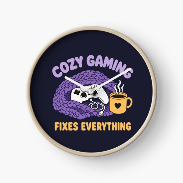 Item preview, Cozy Gaming Fixes Everything Gamer Winter Vibe designed and sold by fadilow.