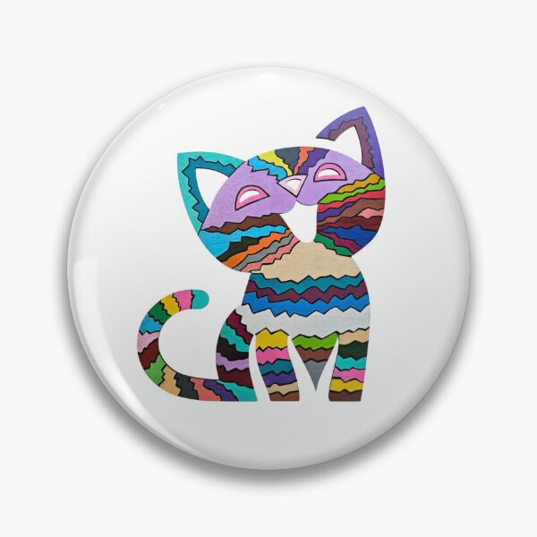 Item preview, Abstract Cat Laughing Art Piece designed and sold by Bdbear10.