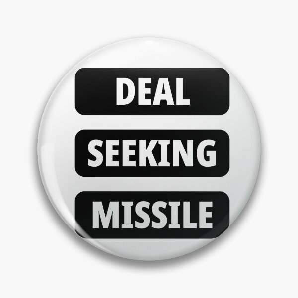 Item preview, Deal Seeking Missile Funny Black Friday Sticker Sale Shopping Quote designed and sold by PRIME4YOU.
