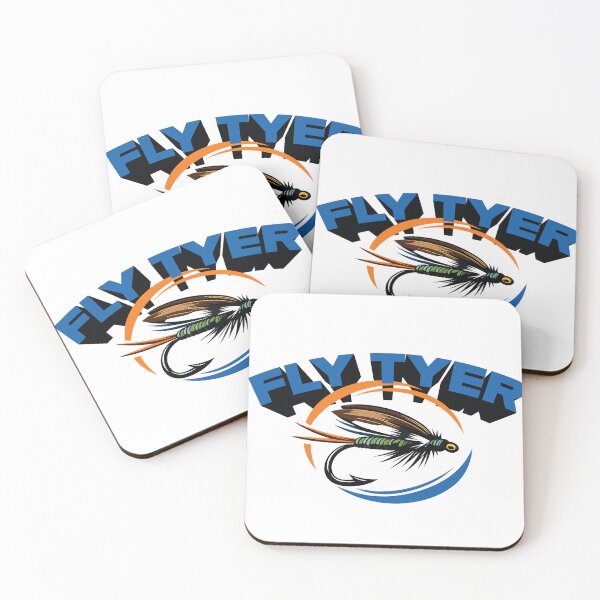 Item preview, Fly tying logo "Fly Tyer" wet trout fly. designed and sold by Art-Horizon.