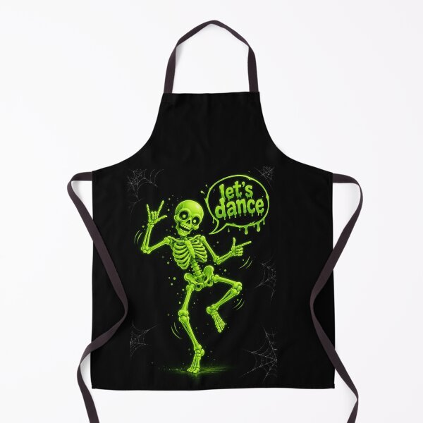 Item preview, Let's Dance – Neon Halloween Skeleton designed and sold by Axokris.
