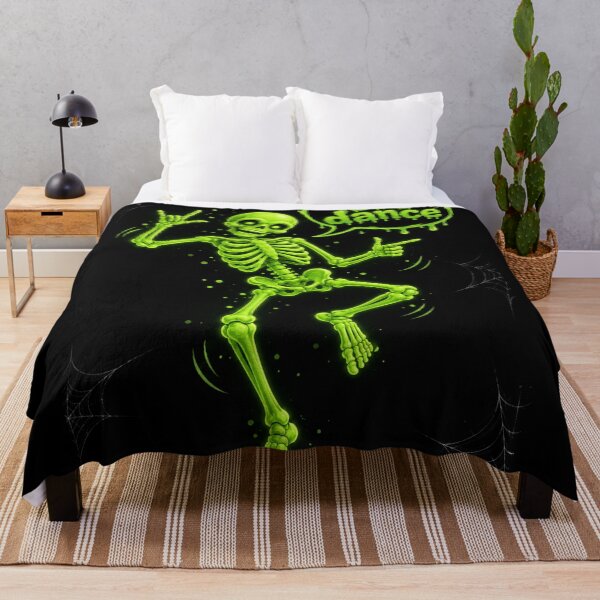Item preview, Let's Dance – Neon Halloween Skeleton designed and sold by Axokris.