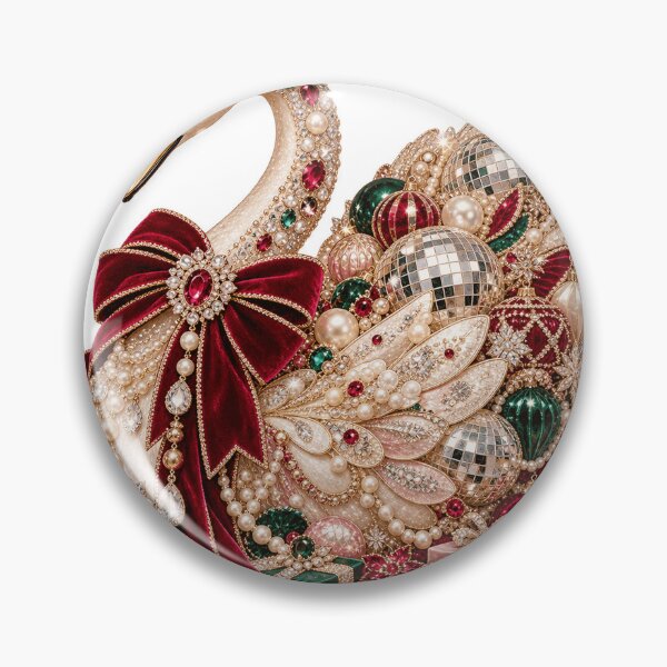 Item preview, Jeweled Holiday Swan Sticker designed and sold by Drip stamp.