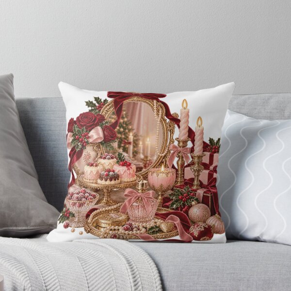 Item preview, Baroque Christmas Vanity Sticker designed and sold by Drip stamp.