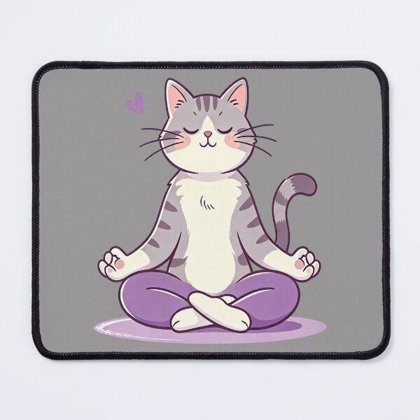 Item preview, Zen Meditating Cat designed and sold by BladiWChampion.