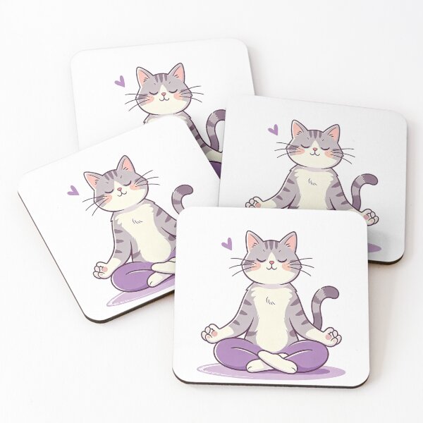 Item preview, Zen Meditating Cat designed and sold by BladiWChampion.