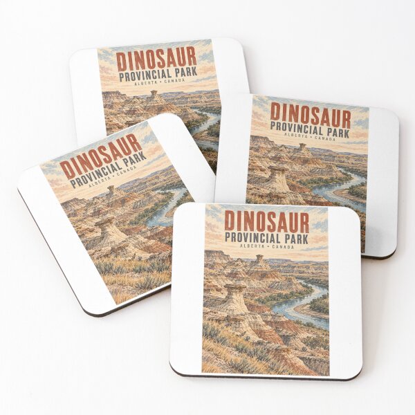 Item preview, Dinosaur Provincial Park - Alberta - Canada designed and sold by GoodOldVintage.