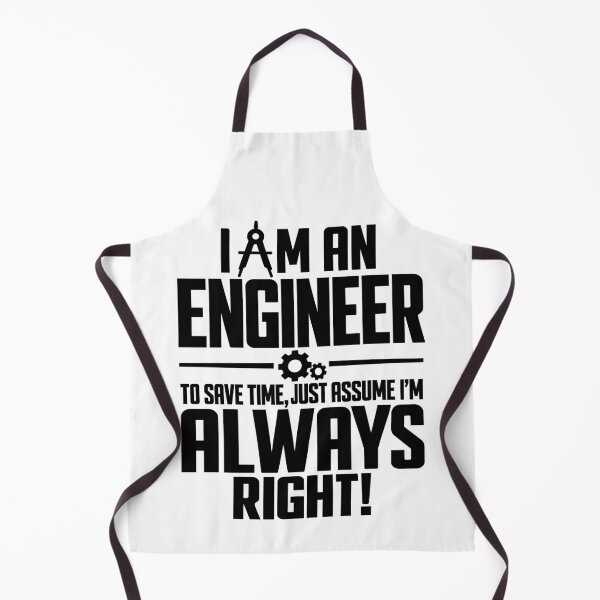 Item preview, I Am an Engineer I'm Always Right Funny Engineering Humor Sarcastic Engineer Quote designed and sold by 76Valeria.