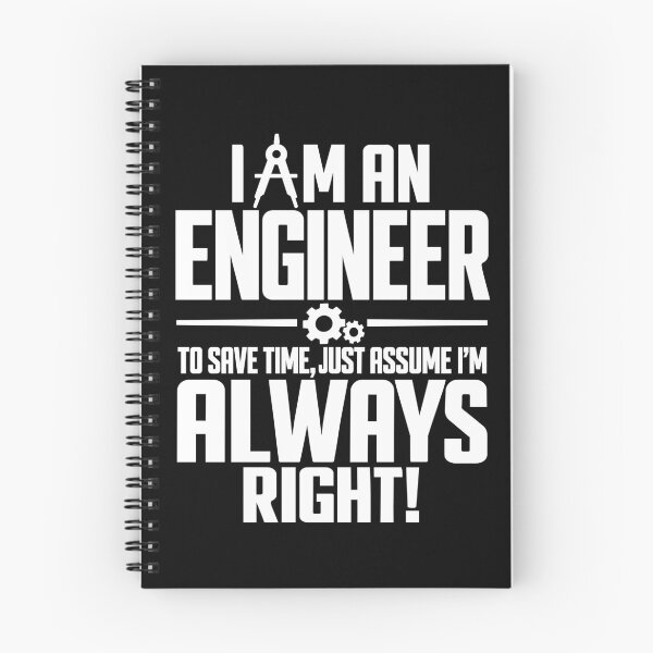 Item preview, I Am an Engineer I'm Always Right Funny Engineering Humor Sarcastic Engineer Quote designed and sold by 76Valeria.
