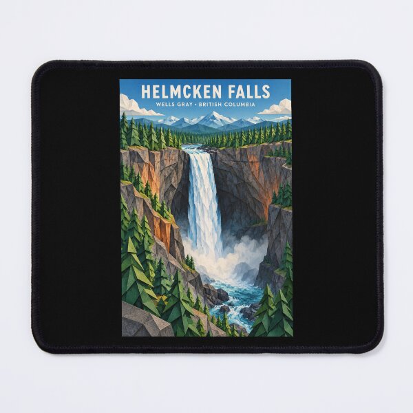 Item preview, Helmcken Falls - Wells Gray - British Columbia designed and sold by GoodOldVintage.