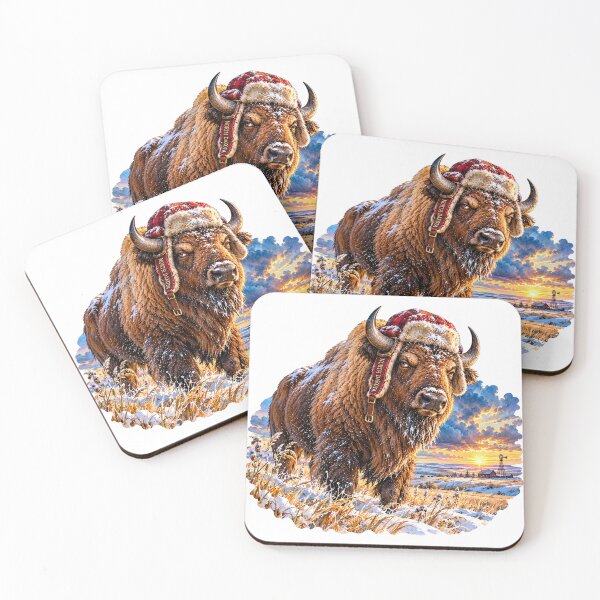 Item preview, North Dakota Bison With Sass designed and sold by Whimspired By Paxx.