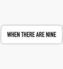 RBG - Nine Sticker