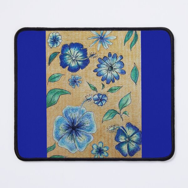 Item preview, blue flowers designed and sold by Akka20.