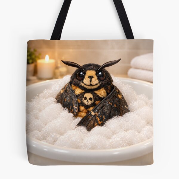 Item preview, Snug Death’s Head Hawk Moth Bubble Bath designed and sold by Sillytoe.
