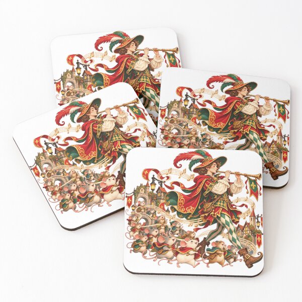 Item preview, Pied Piper Mouse Parade Sticker designed and sold by Drip stamp.
