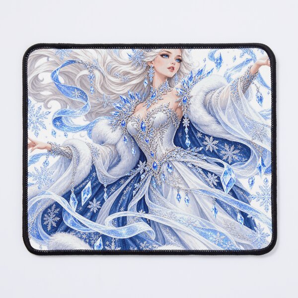 Item preview, Snow Queen Crystal Portrait Sticker designed and sold by Drip stamp.