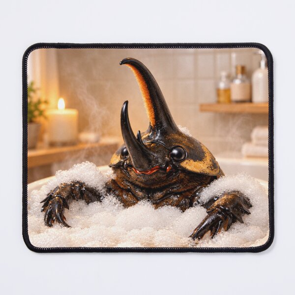 Item preview, Relaxed Hercules Beetle Bubble Bath designed and sold by Sillytoe.